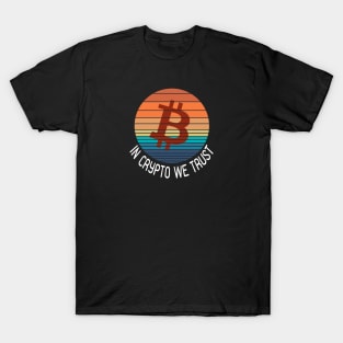 Bitcoin Retro Wave T-Shirt